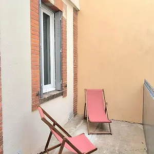  Appartement Grand Avec Terrasse - Gare - Metro - Wifi
